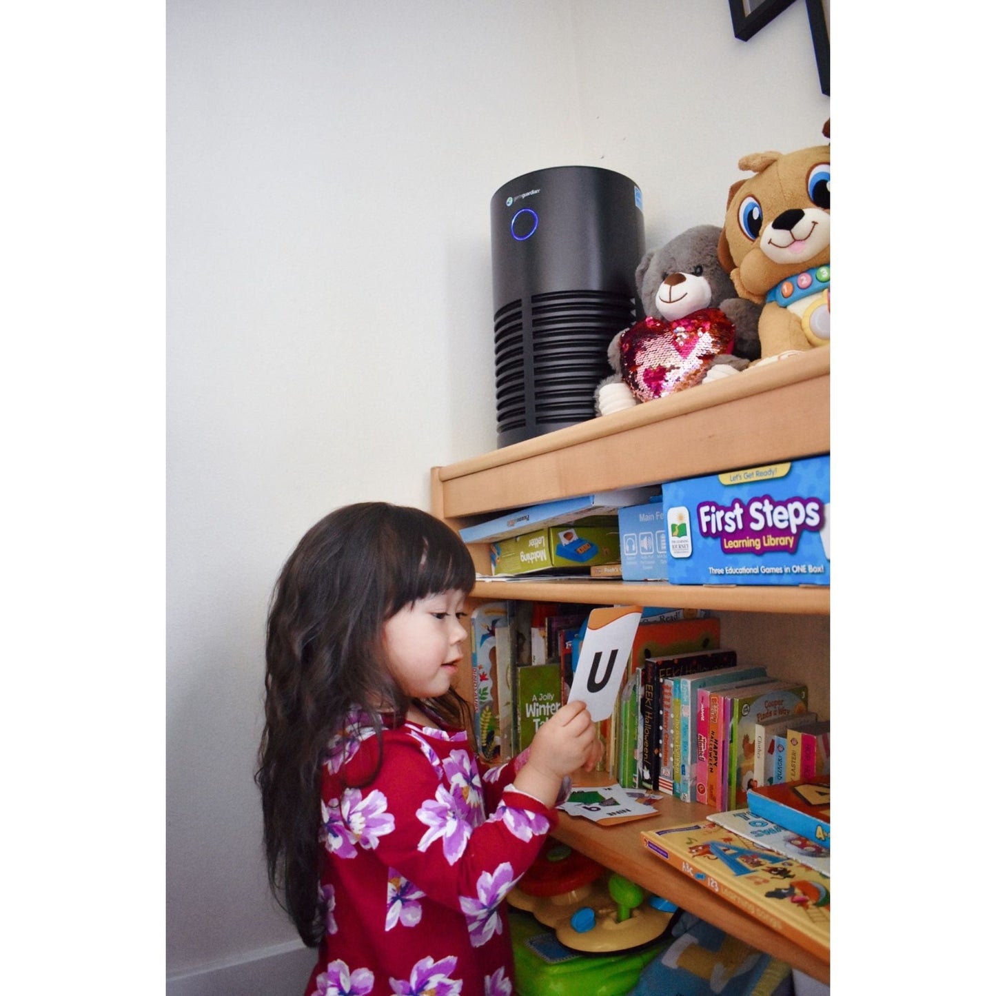 GermGuardian 15" Air Purifier with HEPA Filter to Reduce and Trap Allergens