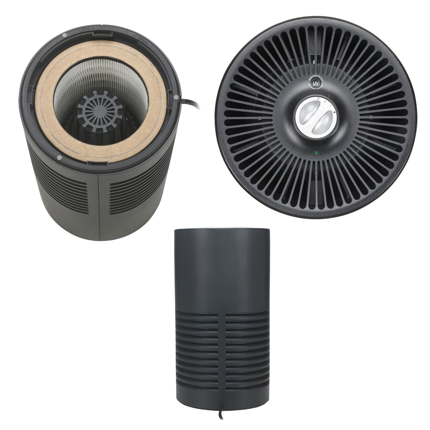 GermGuardian 15" Air Purifier with HEPA Filter to Reduce and Trap Allergens