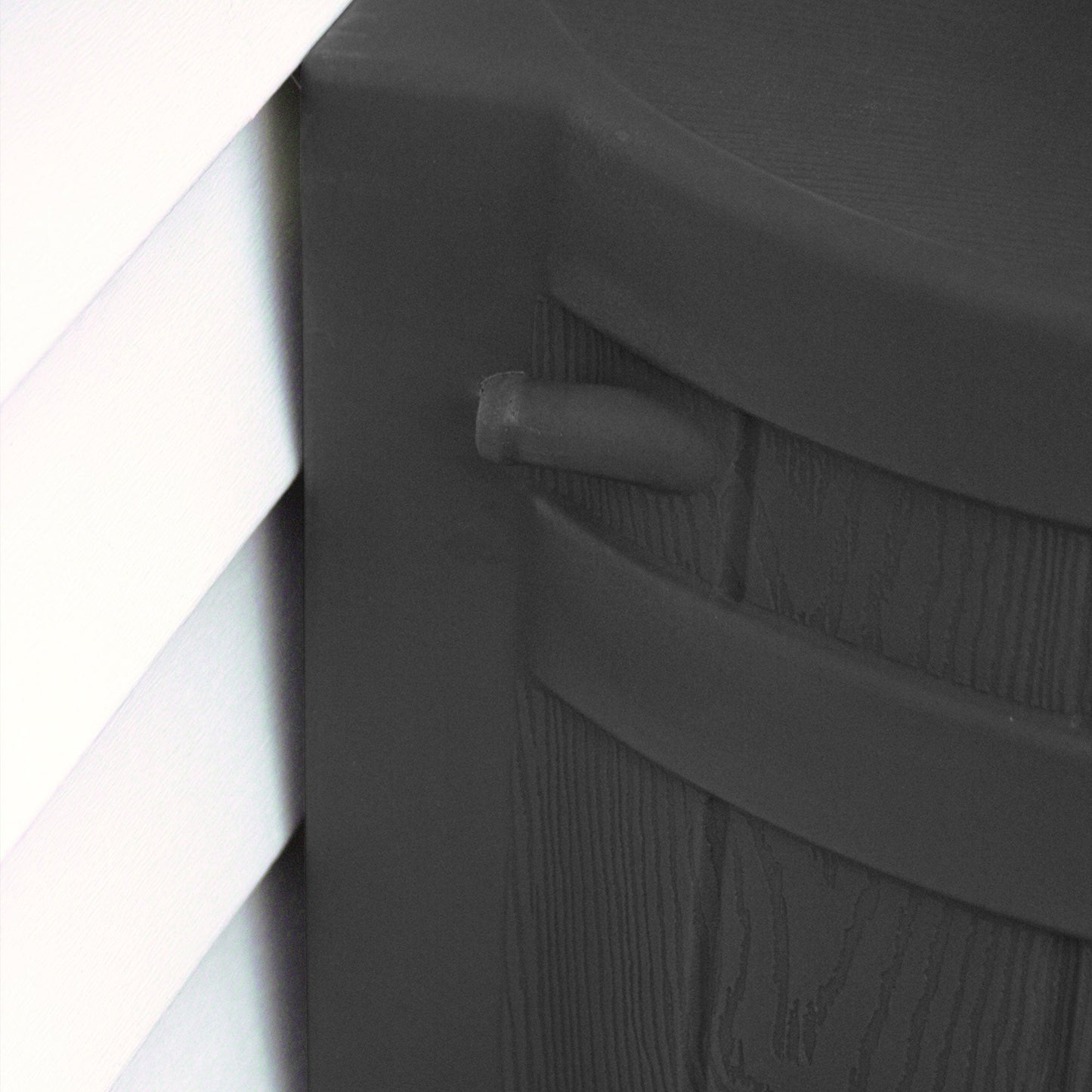 Good Ideas Rain Wizard Eco 50 Gal Rain Saver, Spigot, Recycled Materials, Black