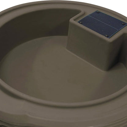 Good Ideas Impressions 50 Gallon Palm Trunk Rain Saver Barrell, 2 Spigots, Oak