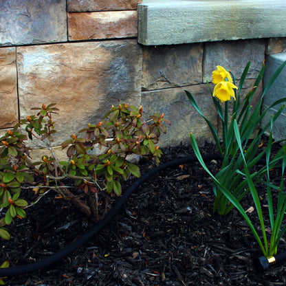 Good Ideas 50' Soaker Hose for Use with Rain Barrels, Gradually Releases Water