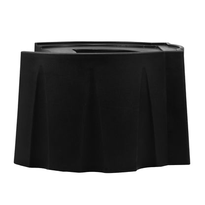 Good Ideas Rain Wizard Universal Rain Barrel Stand, Adds Room for Buckets, Black