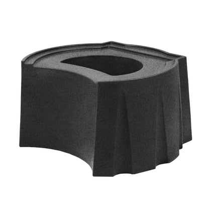 Good Ideas Rain Wizard Rain Barrel Stand, Adds Room for Buckets, Dark Granite