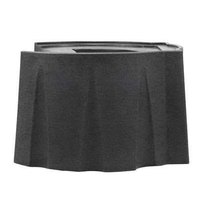 Good Ideas Rain Wizard Rain Barrel Stand, Adds Room for Buckets, Dark Granite