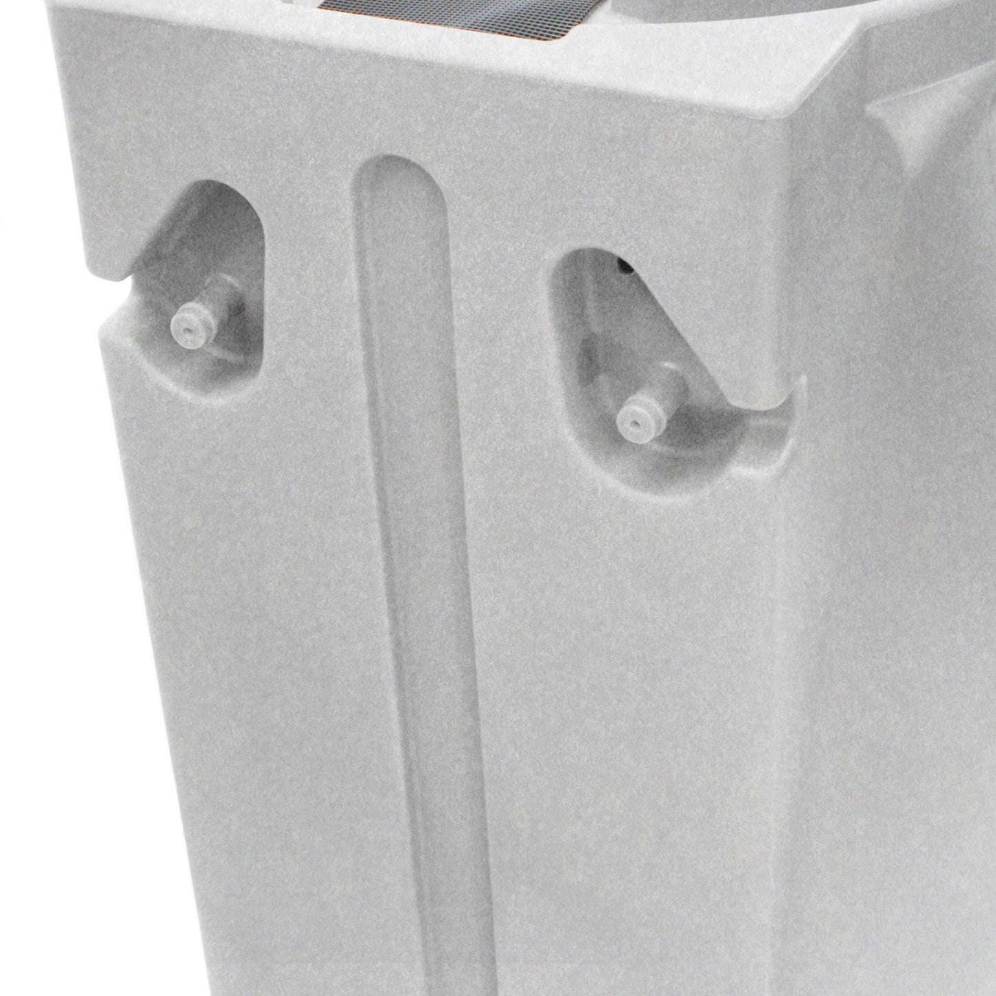 Good Ideas Rain Wizard Plastic Resin Urn, 65 Gallon Rain Barrel, Light Granite