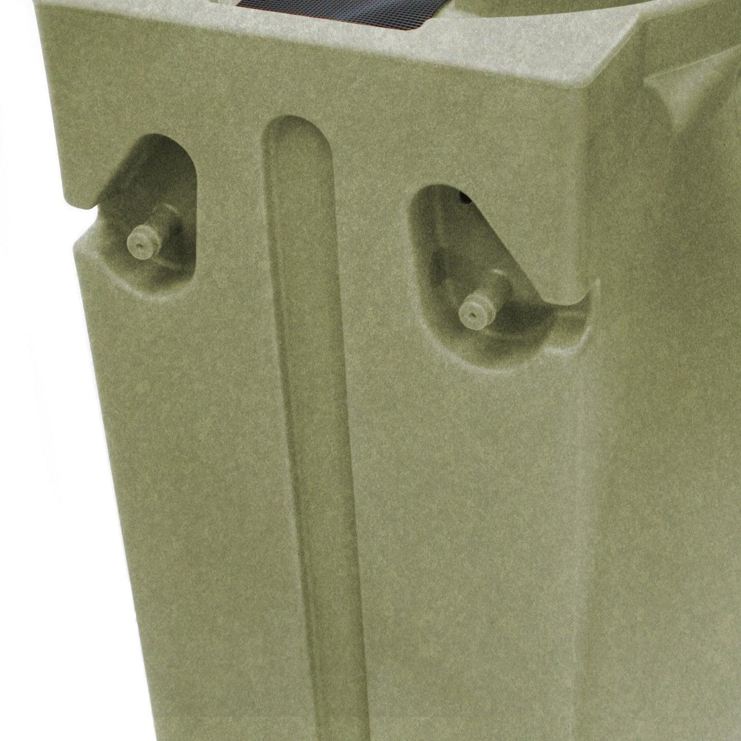 Good Ideas Rain Wizard Self-Draining Resin Urn, 65 Gallon Rain Barrel, Sandstone