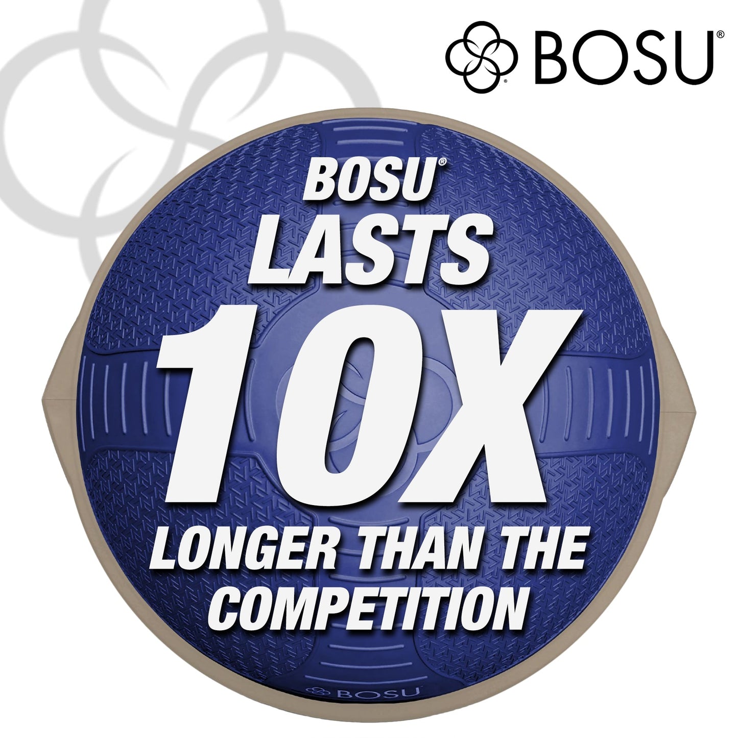 Bosu NEXGEN Balance Strength Trainer, Home Gym Workout Equipment, 26", Dusk