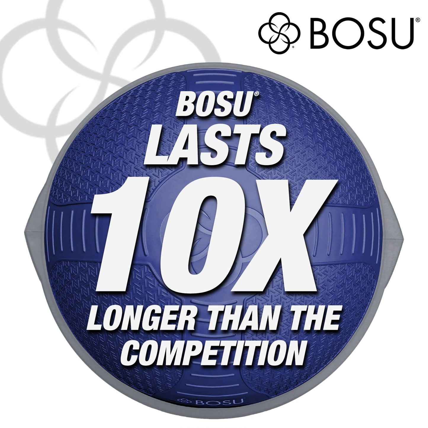 Bosu NEXGEN Balance Strength Trainer, Home Gym Workout Equipment, 26", Dusk