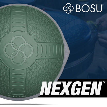 Bosu NEXGEN Balance Strength Trainer, Home Gym Workout Equipment, 26", Green