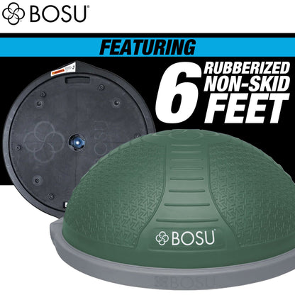 Bosu NEXGEN Balance Strength Trainer, Home Gym Workout Equipment, 26", Green