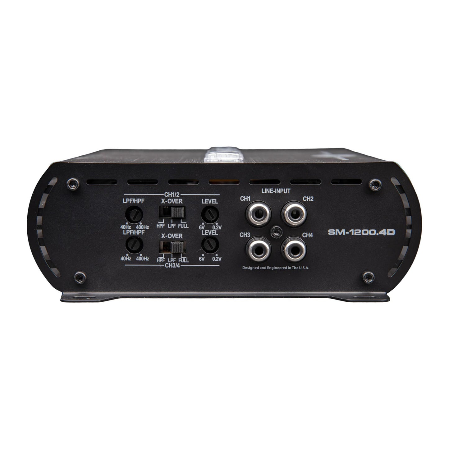 Autotek 1200W 4 Channel Car Audio Amplifier Bass Knob, Street Machine SM-1200.4D - Find Fresh Goods