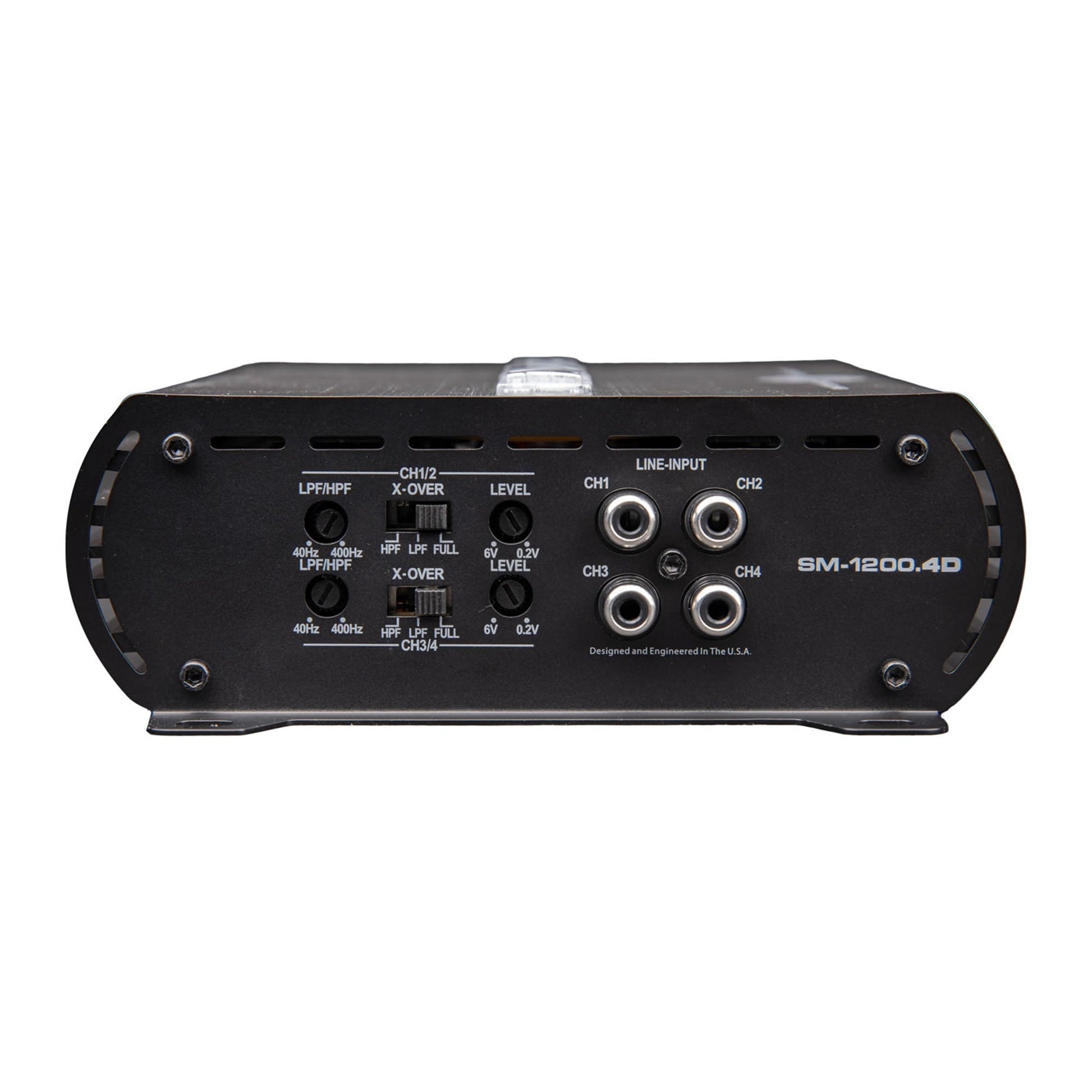 Autotek 1200W 4 Channel Car Audio Amplifier Bass Knob, Street Machine SM-1200.4D - Find Fresh Goods