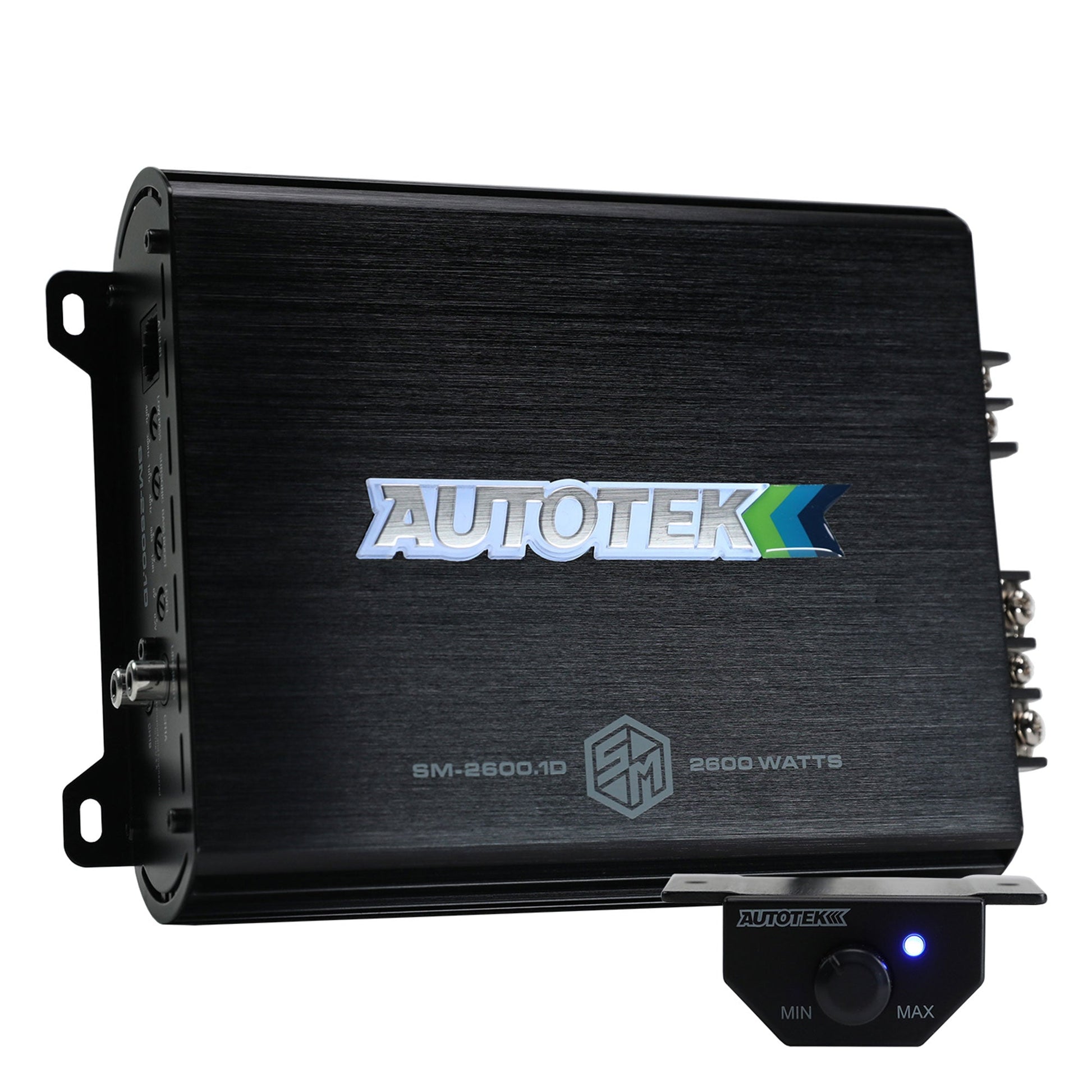Autotek Street Machine 2600W 2 Channel Car Audio Amplifier, Bass Knob, Equalizer - Find Fresh Goods