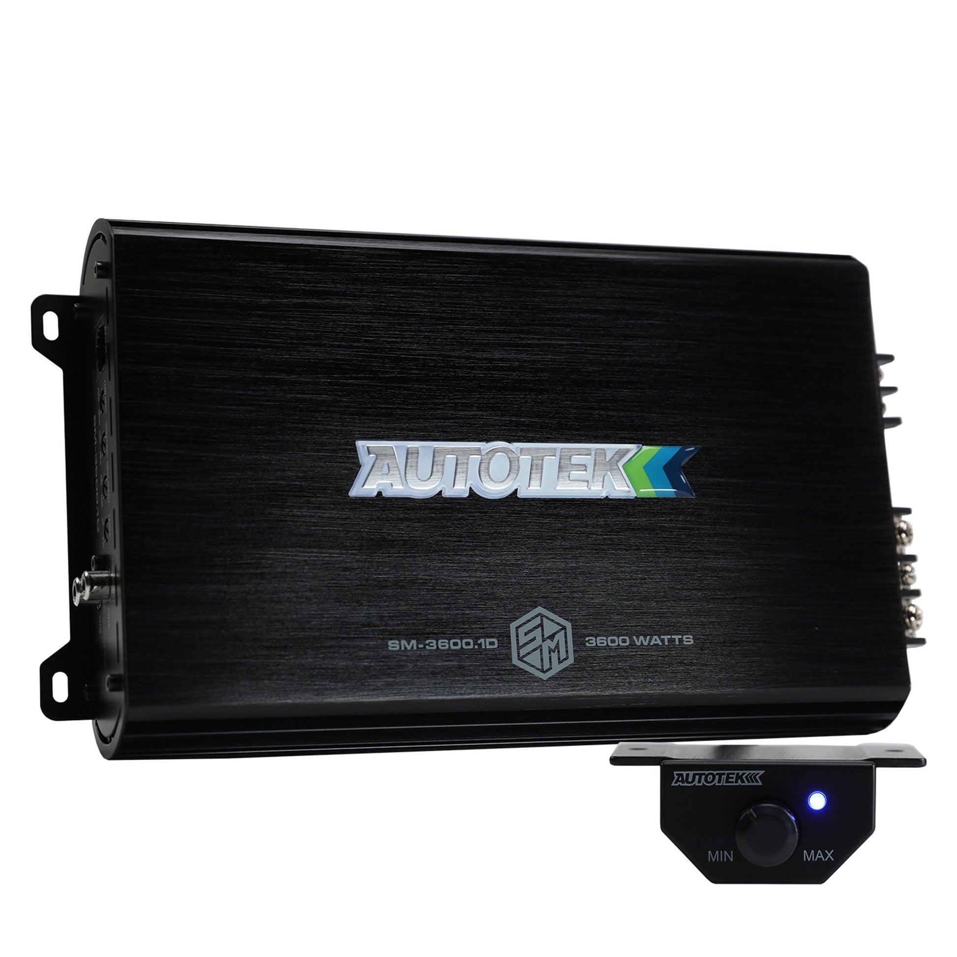 Autotek Street Machine 3600W 2 Channel Car Audio Amplifier, Bass Knob, Equalizer - Find Fresh Goods