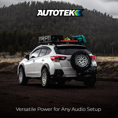 Autotek Street Machine 3600W 2 Channel Car Audio Amplifier, Bass Knob, Equalizer - Find Fresh Goods