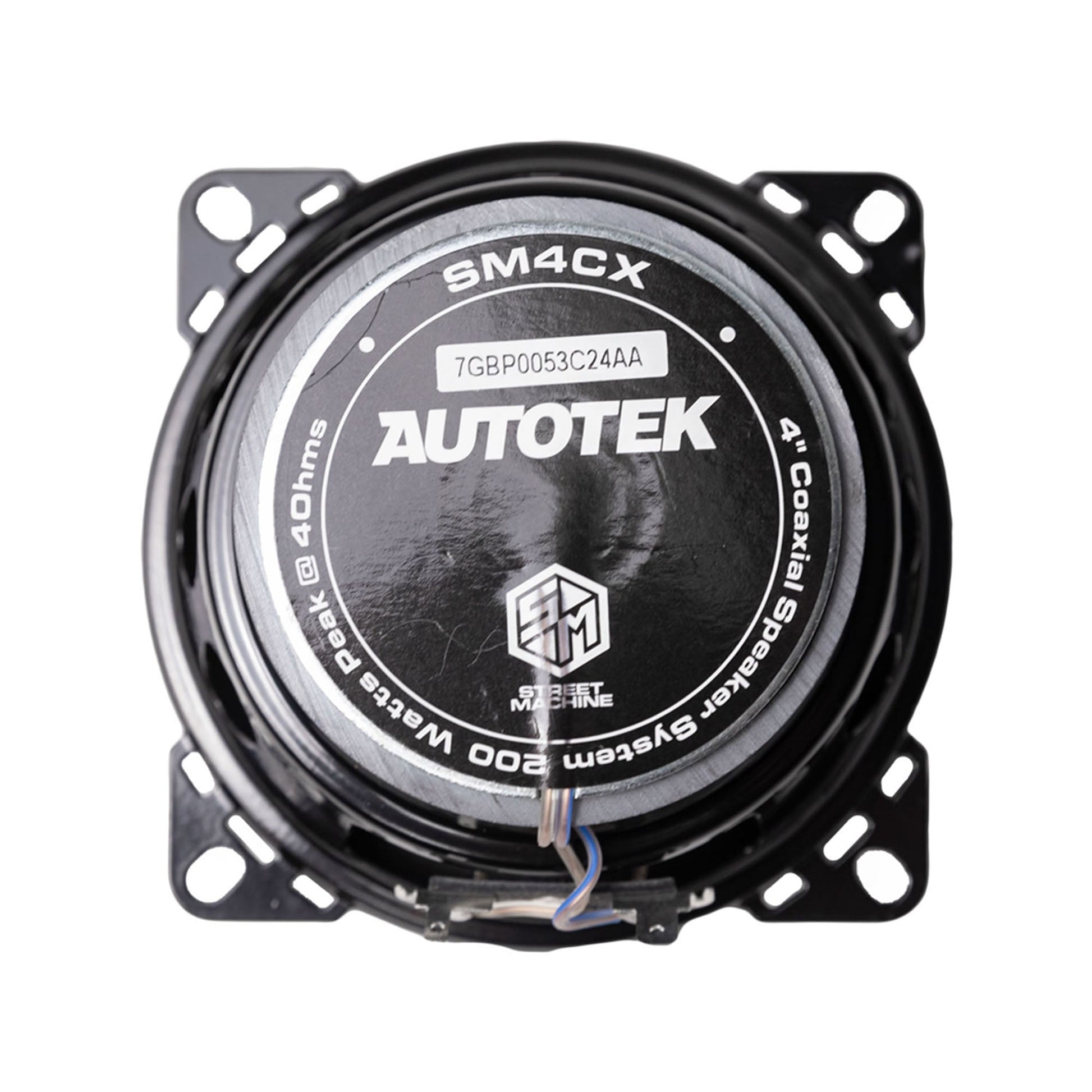 Autotek Street Machine 200 Watt 4 Inch 2 Way Car Audio Coaxial Speakers, Pair - Find Fresh Goods