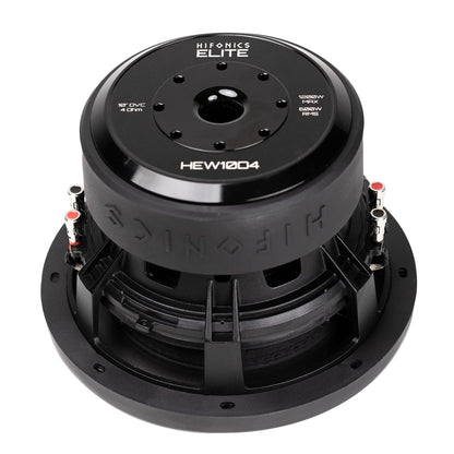 Hifonics ELITE 10 Inch Subwoofer, Dual Voice Coil Car Audio Speaker, 1200 Watt - Find Fresh Goods