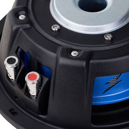 Hifonics 4 Pack ELITE 8” Shallow Subwoofer, Dual Voice Coil Audio Speaker, 500W - Find Fresh Goods