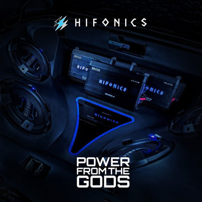 Hifonics ELITE 8” Shallow Subwoofer, Dual Voice Coil Car Audio Speaker, 500 Watt - Find Fresh Goods