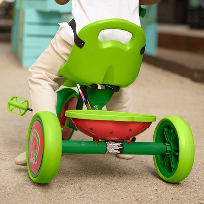Jetson CoComelon Light-Up Trike with Front and Rear Baskets, Seatbelt and Bell