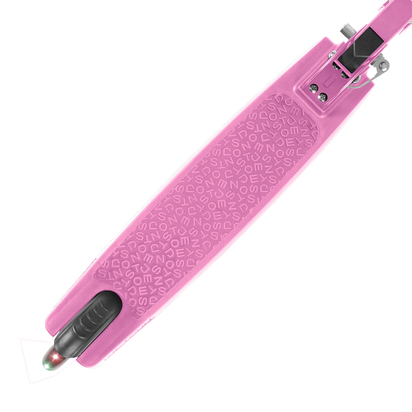 Jetson Jupiter Kick Scooter with LED Lights & Height Adjustable Handlebar, Pink