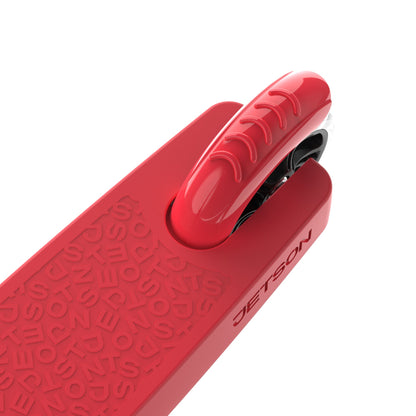 Jetson 2 Wheel Light Up Scooter Adjustable Kick Ride On Toy for Kids, Red