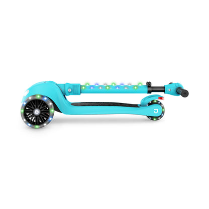 Jetson Jupiter Mini 3 Wheel Light-Up Kick Scooter, Adjustable Handlebar, Blue