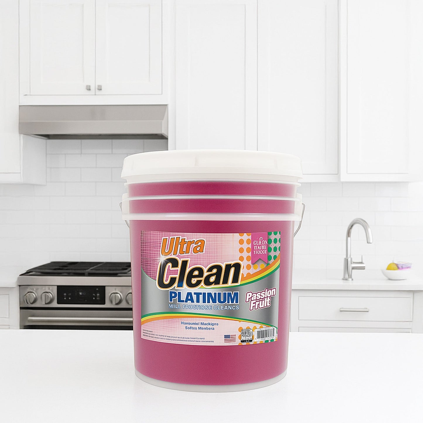 Ultra Clean Platinum Multipurpose Cleaner, Non-Abrasive, Passion Fruit, 5 Gal
