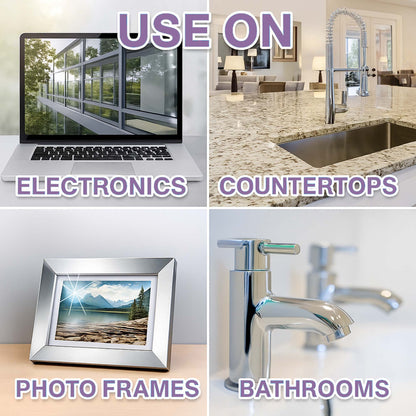 Ultra Clear Platinum Glass Cleaner, Streak-Free Shine, Lavender Fresh, 5 Gallons