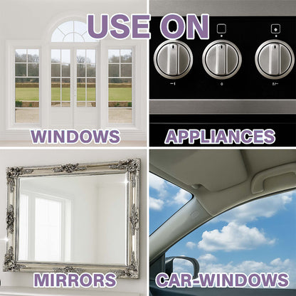 Ultra Clear Platinum Glass Cleaner, Streak-Free Shine, Lavender Fresh, 5 Gallons