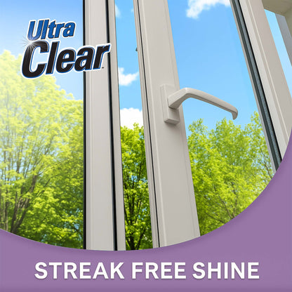 Ultra Clear Platinum Glass Cleaner, Streak-Free Shine, Lavender Fresh, 5 Gallons
