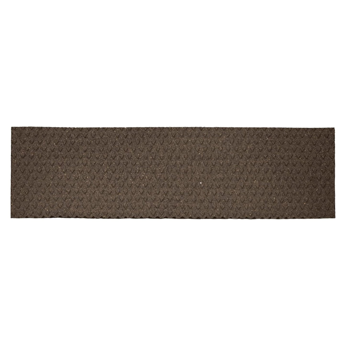 Garden Central 4 Pack 10"x36" Diamond Weave Stair Tread Decorative Panels, Brown