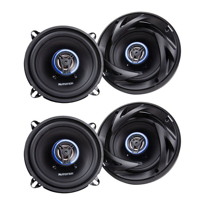 Autotek 4 Pack Street Machine 250 Watt 5.25" 2 Way Car Audio Coaxial Speakers - Find Fresh Goods