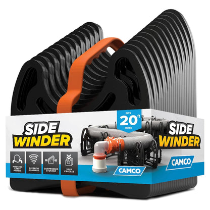 Camco Sidewinder RV Sewer Hose Support, Trailer and Camping Accessories, 20 Feet - Find Fresh Goods