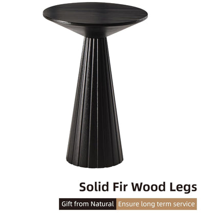 COZAYH Pedestal Small Drink Round Martini Table for Living Rooms or Bedrooms