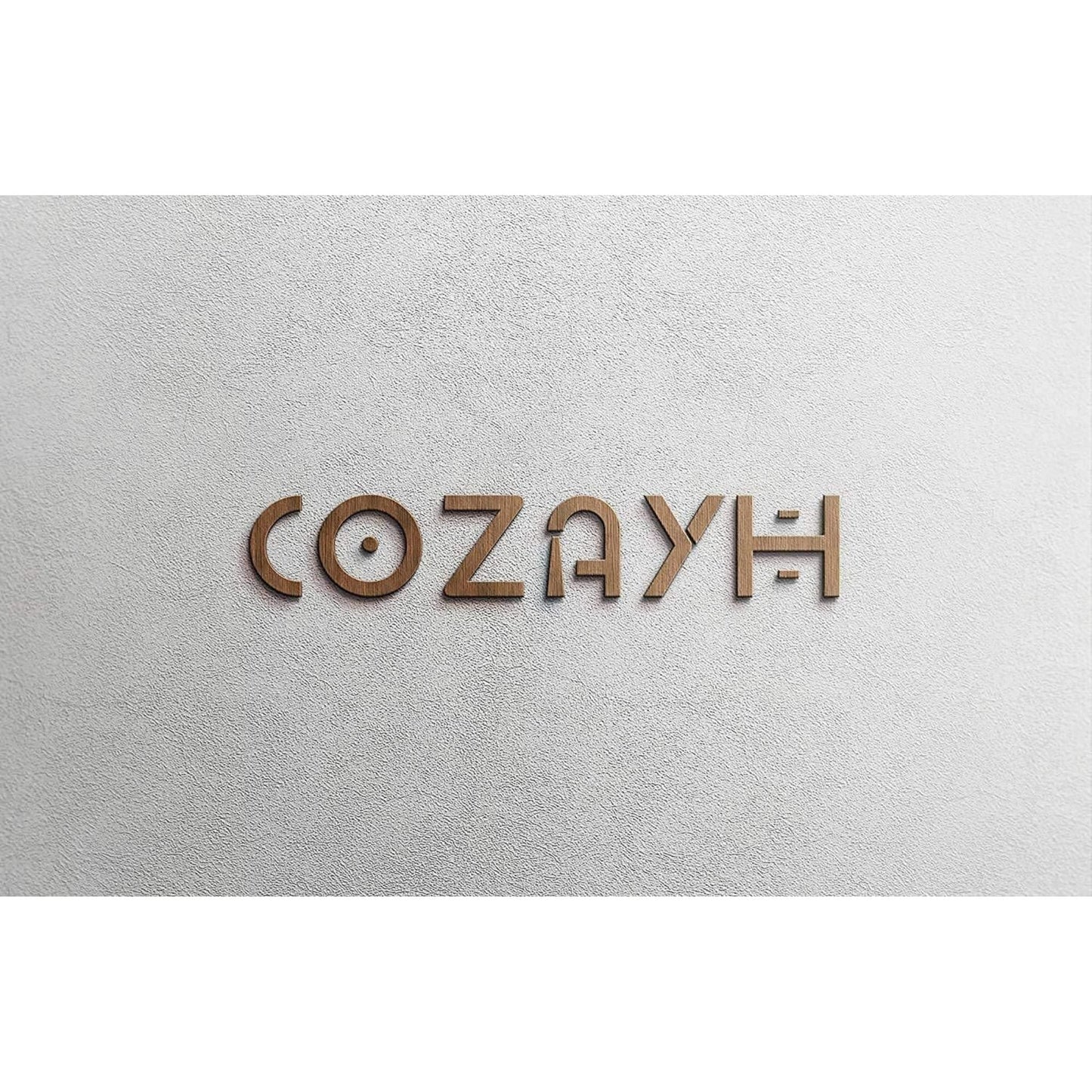 COZAYH Small Pedestal Round End Table, Living Room Furniture, Light Espresso