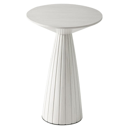 COZAYH Pedestal Small Drink Round Martini Table for Living Rooms or Bedrooms