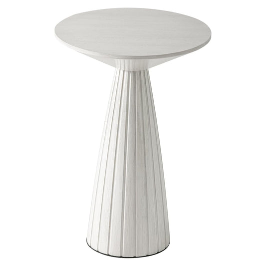 COZAYH Pedestal Small Drink Round Martini Table for Living Rooms or Bedrooms