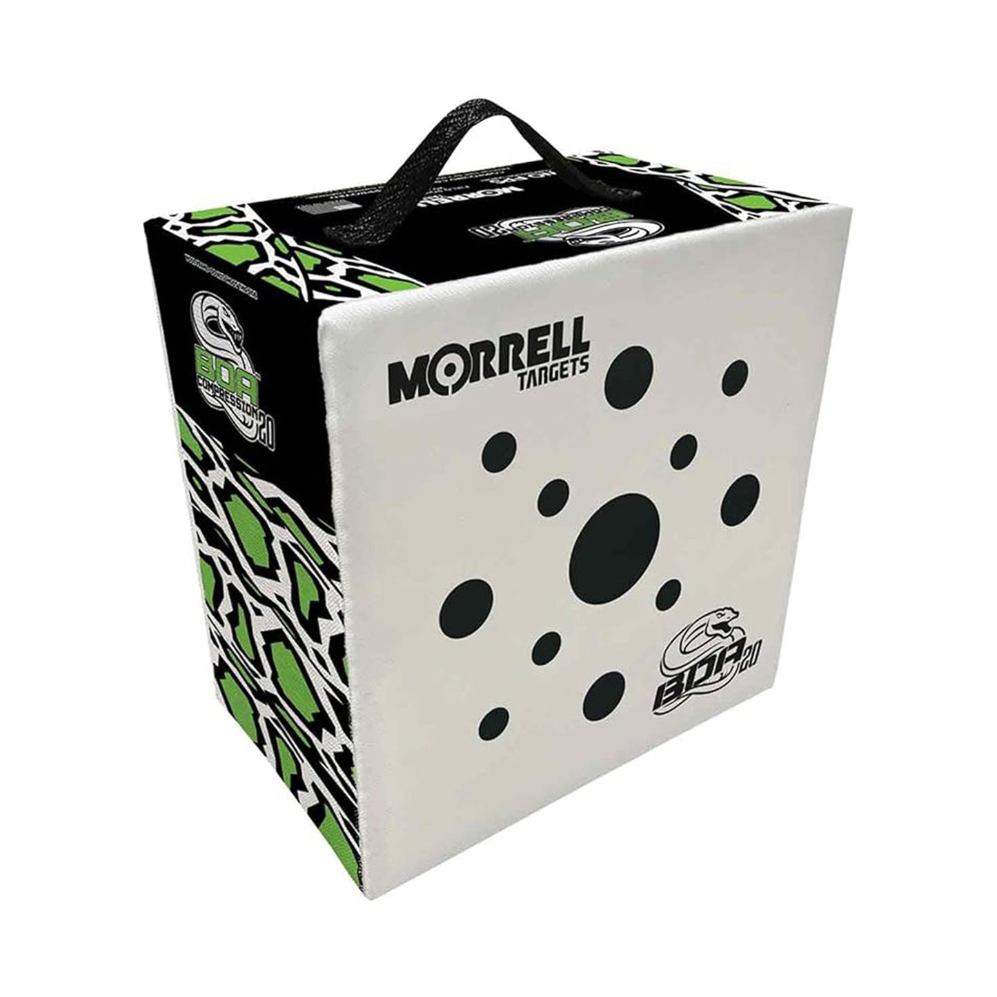 Morrell Targets BOA Compression Foam Archery Target Block, 18 Inch, White/Black