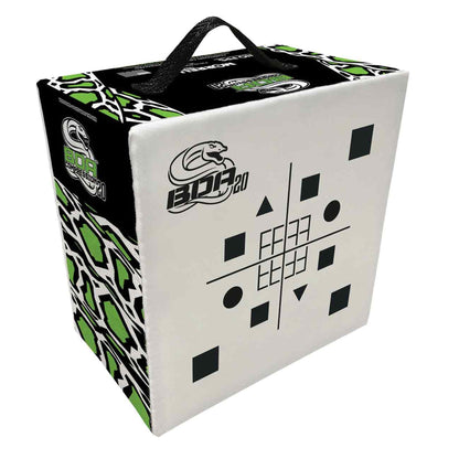 Morrell Targets BOA Compression Foam Archery Target Block, 20 Inch, White/Black