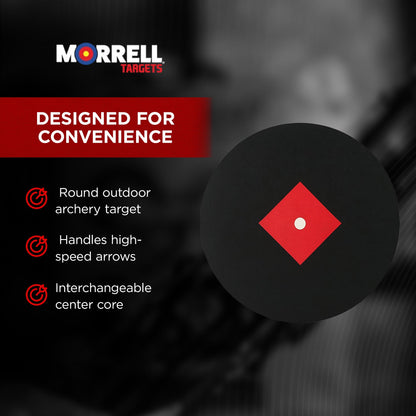 Morrell Targets FITA 1 Outdoor Archery Target w/ High Roller Foam Shooting Core