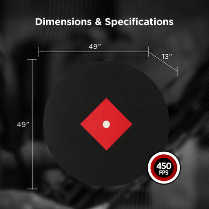 Morrell Targets FITA 1 Outdoor Archery Target w/ High Roller Foam Shooting Core