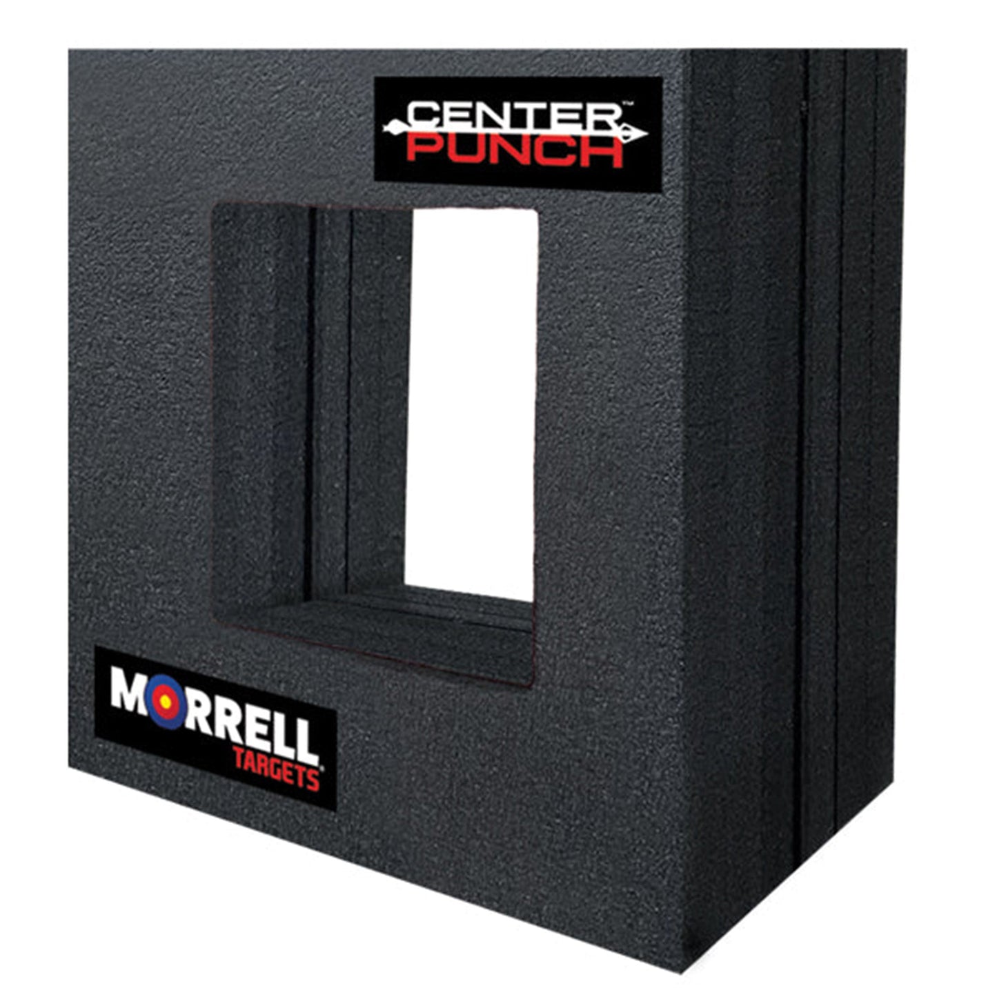 Morrell Targets Center Punch 24″ Foam Frame with High Roller Insert, Black/Red