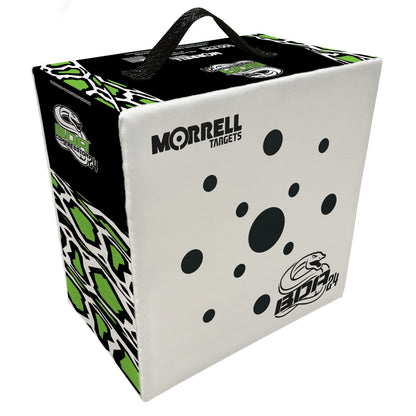 Morrell Targets BOA Compression Foam Archery Target Block, 24 Inch, White/Black