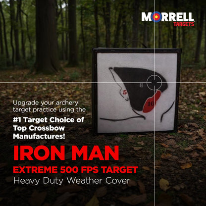 Morrell Targets BOA Compression Foam Archery Target Block, 24 Inch, White/Black