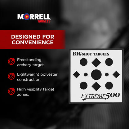 Morrell Targets BOA Compression Foam Archery Target Block, 24 Inch, White/Black