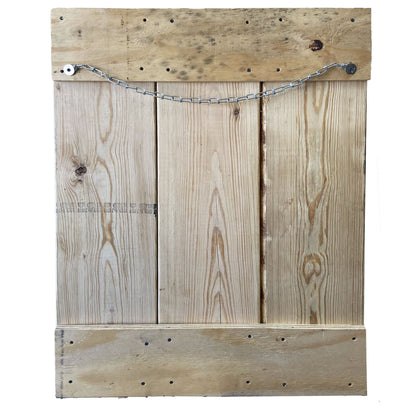 Morrell Targets Battle Axe Single Wood Throwing Hatchet Target Board, Natural