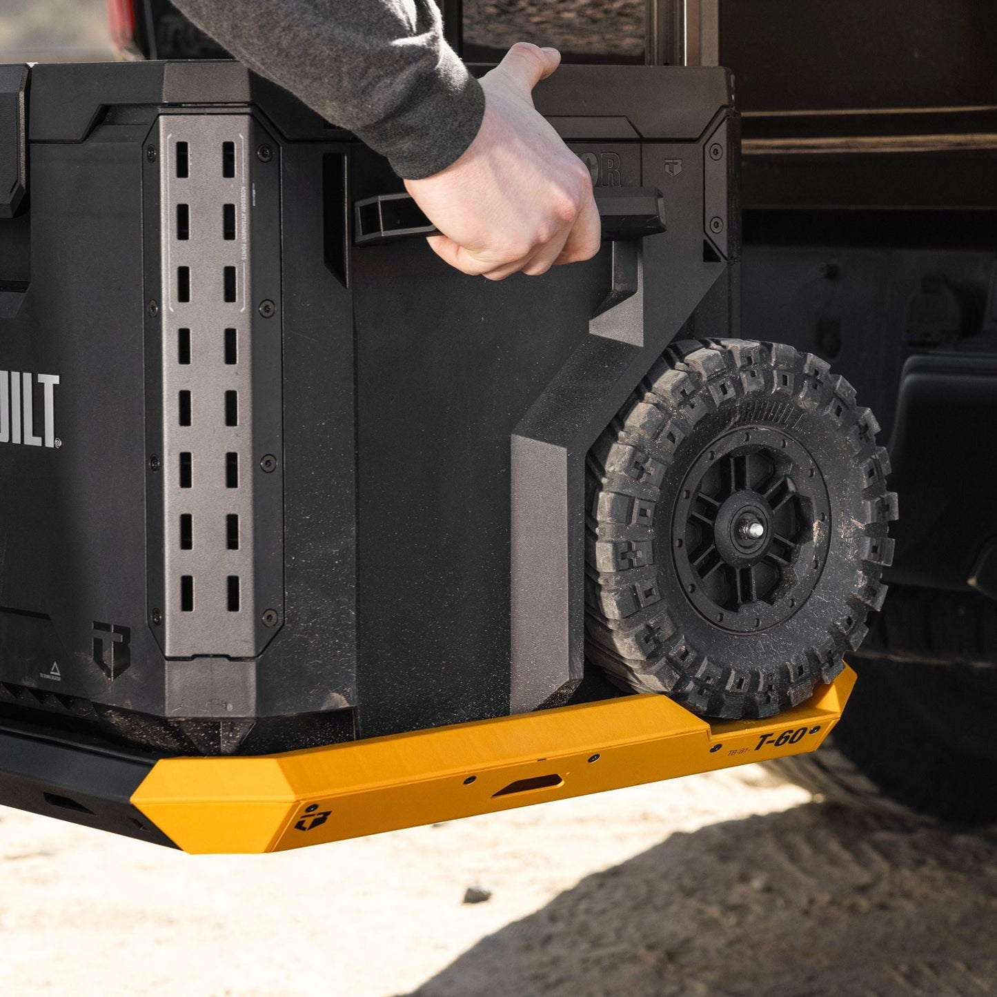 ToughBuilt StackTech Hitch Cargo Carrier, Locking Truck Mount for Hitch Receiver - Find Fresh Goods