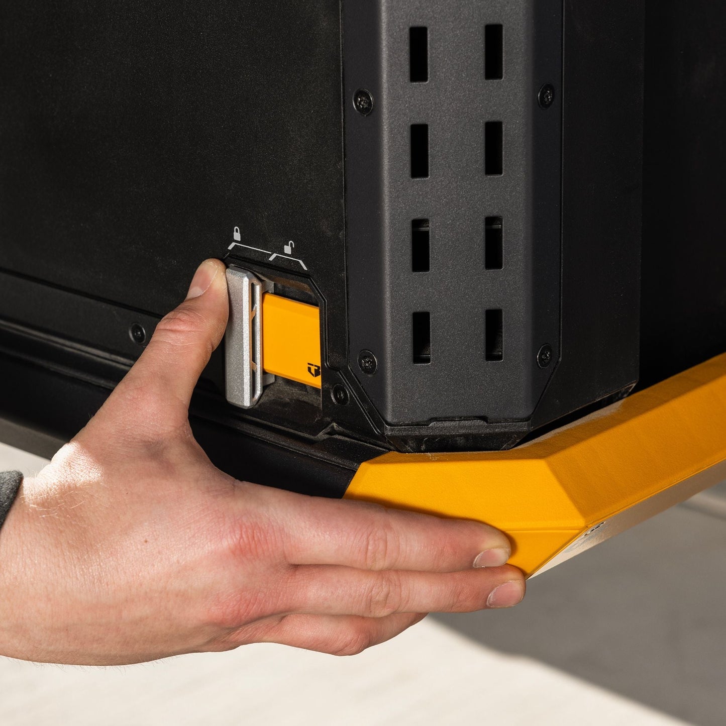 ToughBuilt StackTech Hitch Cargo Carrier, Locking Truck Mount for Hitch Receiver - Find Fresh Goods