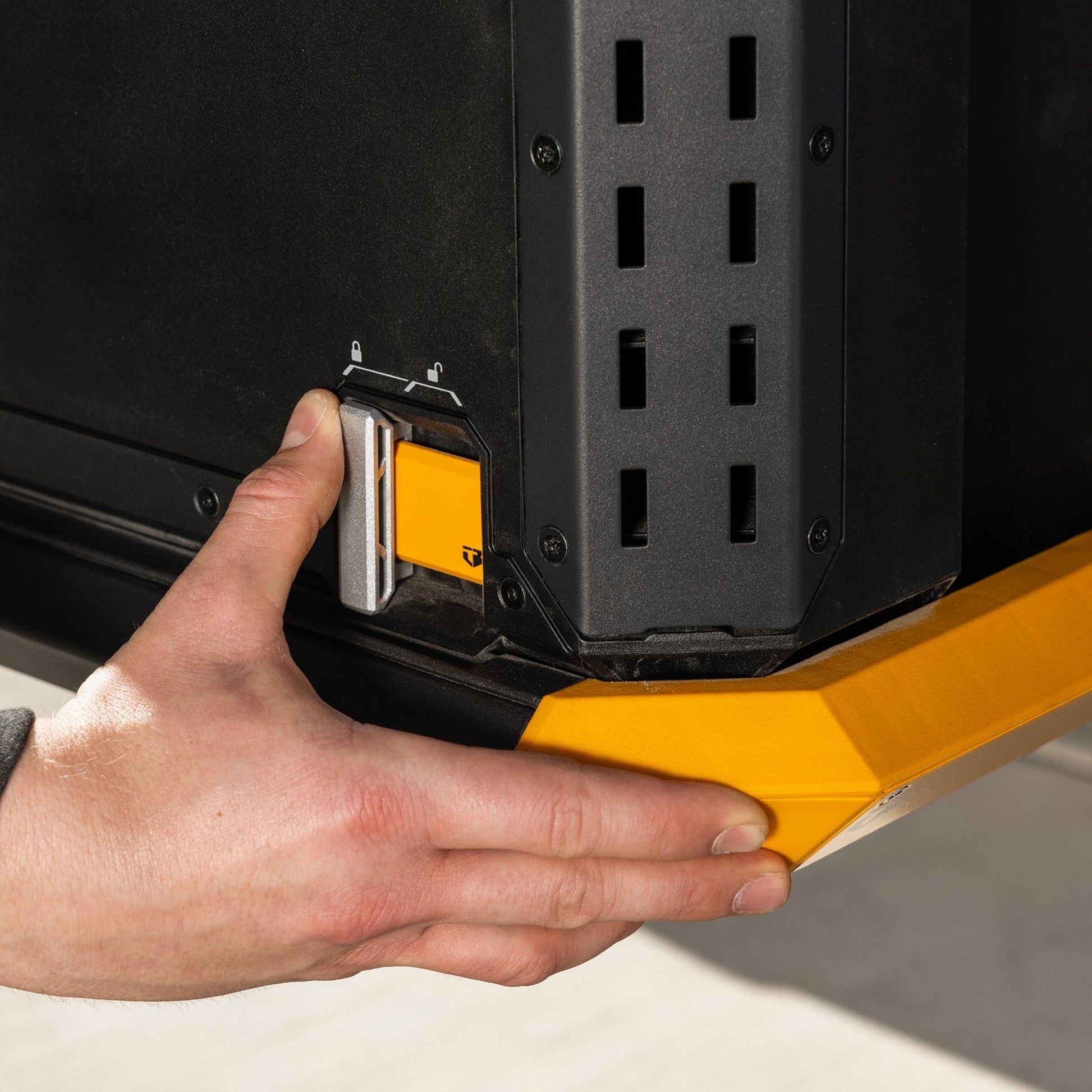 ToughBuilt StackTech Hitch Cargo Carrier, Locking Truck Mount for Hitch Receiver - Find Fresh Goods